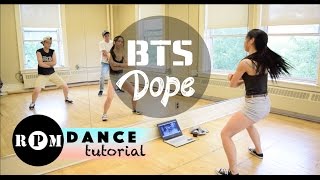 BTS  Dope  Dance Tutorial (Choruses)