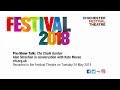 The Chalk Garden Pre Show Talk Chichester Festival Theatre