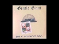 Gentle Giant - Nothing at All Live '72 