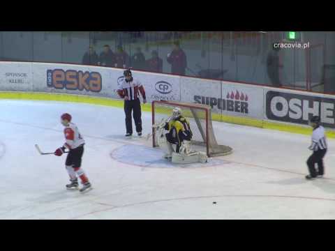 Skrót meczu Comarch Cracovia - JKH GKS Jastrzębie (27.11.2016)