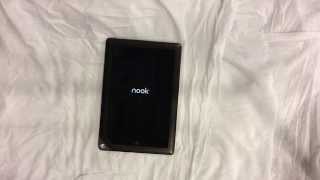 How to factory reset a password locked Nook HD+.