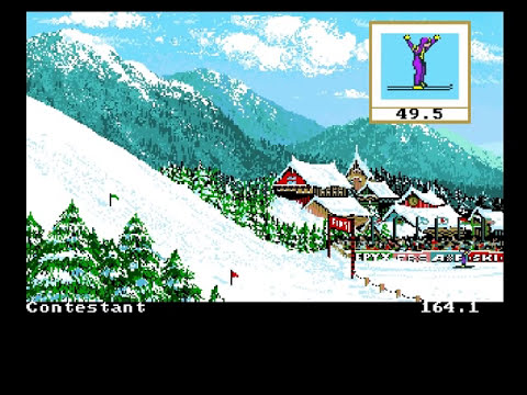 Winter Games Amiga