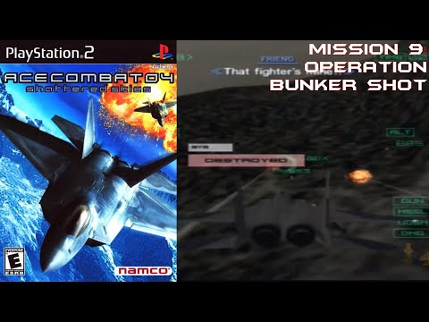 Ace Combat 4 (PS2) Walkthrough - Mission 9: Operation Bunker Shot