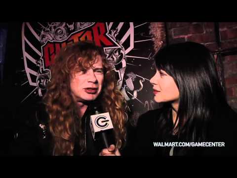 Dave Mustaine talks Guitar Hero Warriors of Rock