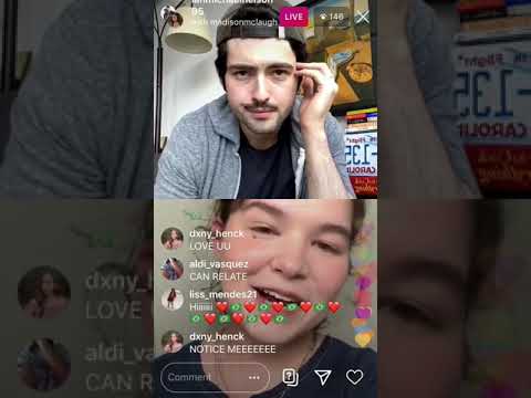Ian Nelson & Madison McLaughlin instagram LIVE part 2 ( 5-23-20 )