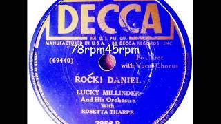 Rock ! Daniel   Lucky Millinder mit Rosetta Tharpe