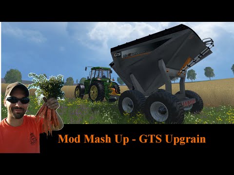 Farming Simulator 2015 mods mash up - GTS UpGrain Overloader