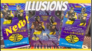 2022 Illusions Football 🏈 Blaster Box & Value Packs