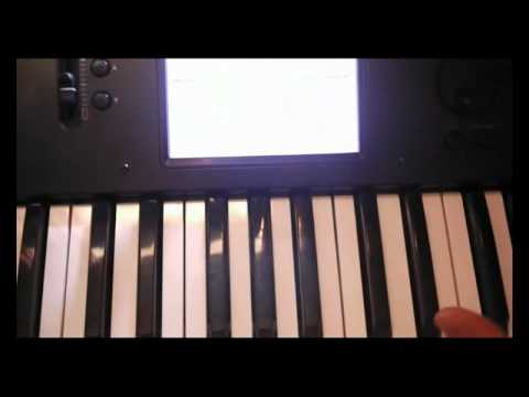 M50 Combi sending external MIDI