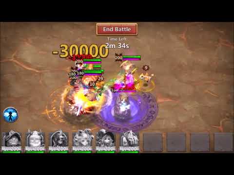 Castle Clash F2P Boss5 Record 395kk