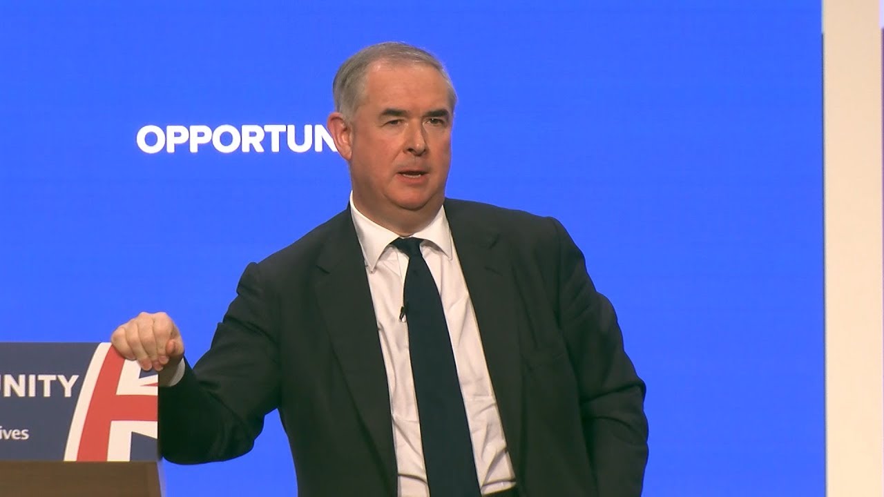 Geoffrey Cox's rousing Conservative Party Conference speech