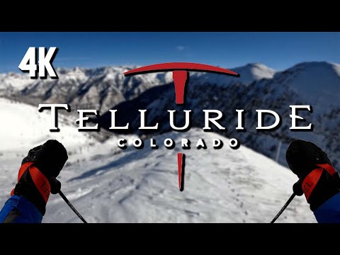 4K Skiing Telluride Colorado 2022