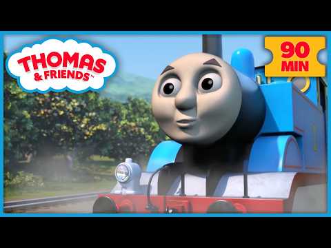 Thomas Goes on a Long Trip to See an Important Friend! | Thomas & Friends | 90+ Minutes! - Kids TV Series, Kingdom Kids Zone - Thomas & Friends