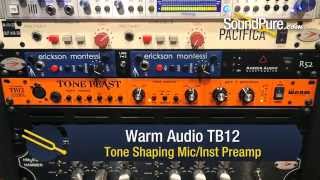 Video thumbnail for Warm Audio TB12 Tone Shaping Preamp - Quick n’ Dirty by soundpurestudios