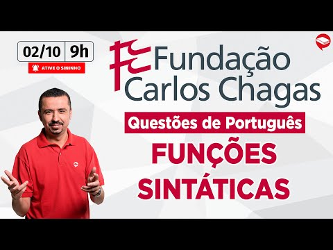 Banca FCC | Resolução de Questões de Português - FUNÇÕES SINTÁTICAS - Prof. Andresan Machado