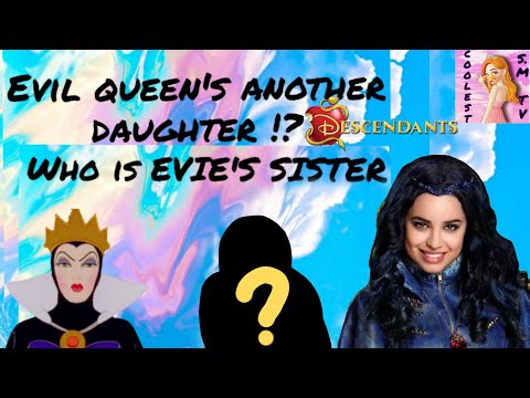 EVIE'S SISTER ?!! Evil queen's another daughter !?! DESCENDANTS EASTER EGG 🥚
