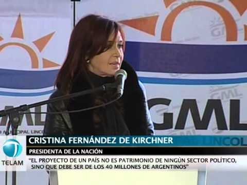 Cristina: "Hemos encontrado el rumbo y el camino y en él nos mantendremos"