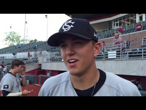 Tyler Johnson after 9-7 victory over Alabama