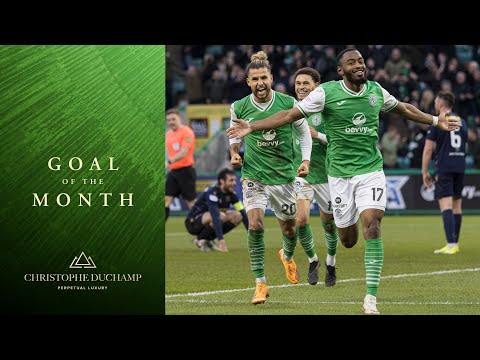 Hibernian Goal Of The Month: February | Sponsored By Christophe Duchamp