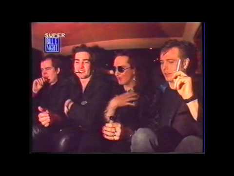 The Mission UK - Wayne Hussey - 1990 RARE limousine interview