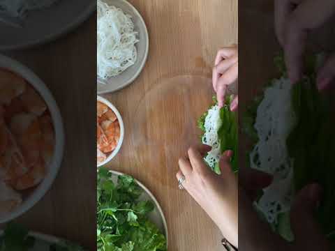 The best technique to Wrap a Vietnamese Spring Roll | MyHealthyDish