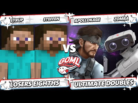 GOML 2025 TOP 8 - Syrup & Steffen Vs. ApolloKage & Zomba - Smash Ultimate - SSBU