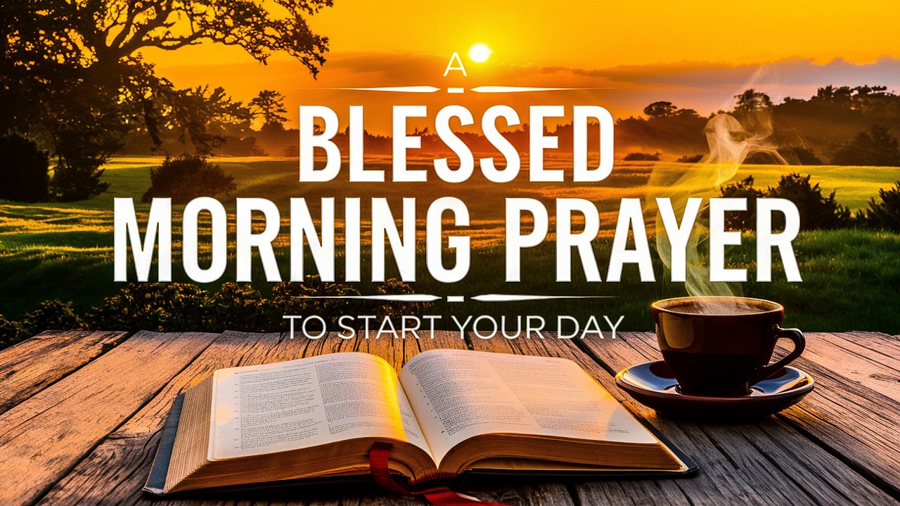 Morning prayer before you start your day, open your heart to God’s endless love and Be Blessed Today