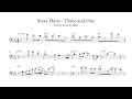 Steve Davis "Three and One" Trombone Solo Transcription