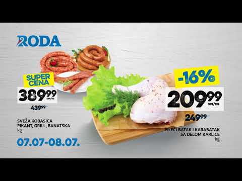 Roda pijaca 07.07 - 08.07.2018.