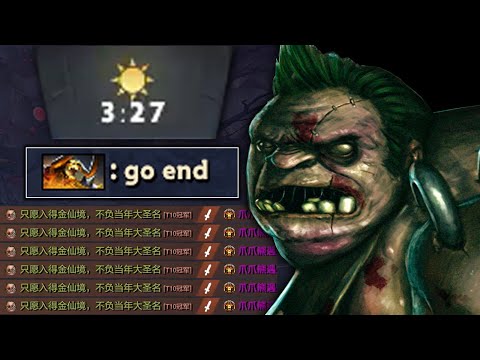 RIP for those who picked clinkz vs Pudge in 7.31 - OMG No Mercy Fountain Farming!!