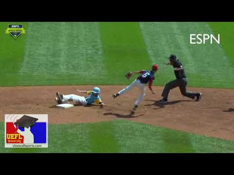 NJ Manager Argues Call with MLB Umpire Alan Porter During Little ...