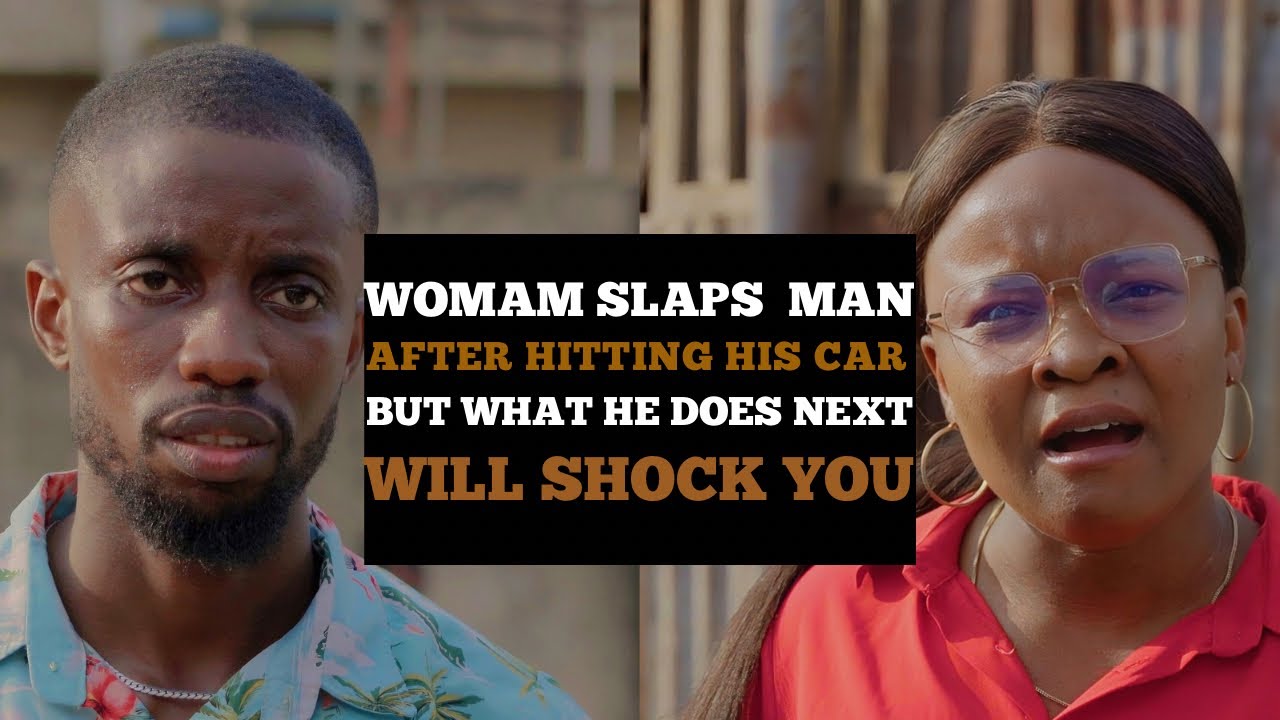 Woman Slaps Man After Hitting His Car But What He Does Next Will Shock You - motivational drama