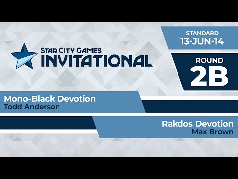 SCGINVI: Round 2b - Todd Anderson vs Max Brown | Standard