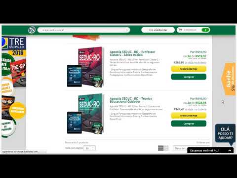 Apostilas Concurso SEDUC-RO 2016 - Professor Classe C e Técnico Educacional - Cuidador