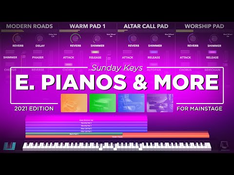 Sunday Keys for MainStage 2021 EPs, Soundbeds and more