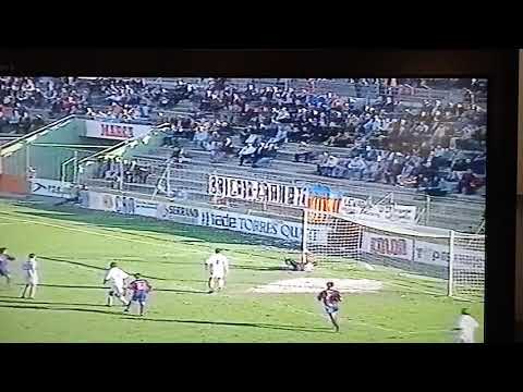 gol de Juanfran contra el R. Madrid B ( temporada 96-97)