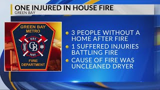 Plugged Dryer Vent Causes Allouez Fire