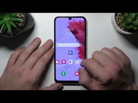 How to Remove/Restore Messages Icon from the Screen on Samsung Galaxy M34?