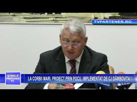 LA CORBII MARI, PROIECT PRIN POCU, IMPLEMENTAT DE CJ DÂMBOVIŢA !