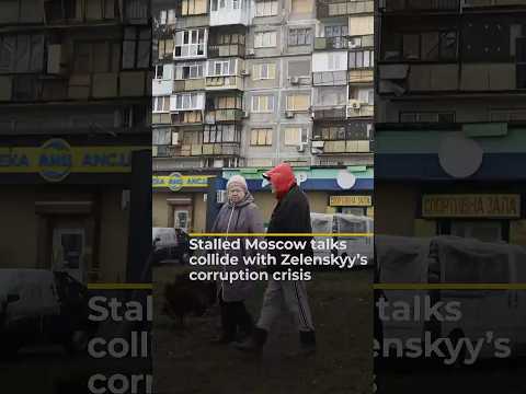 Stalled Moscow talks collide with Zelenskyy’s corruption crisis | #ajshorts