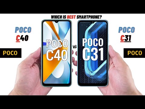 Poco C31 Vs Poco C40