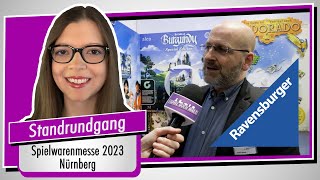 Neuheiten – RAVENSBURGER – Spielwarenmesse 2023 in Nürnberg (Spiel doch mal!) Standrundgang