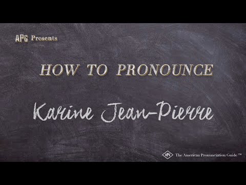 How to Pronounce Karine Jean-Pierre (Real Life Examples!)