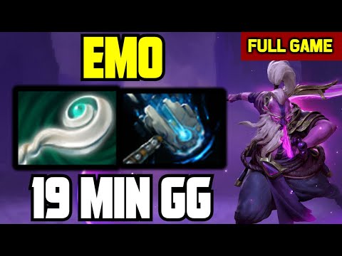 Emo MID Void spirit NO DEATH Quick game w/ XinQ vs Paparazi
