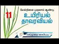 11th Bio Botany Practical Tamil Medium Record