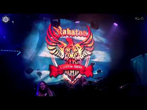 SABATON - Coat of Arms (live 2017 in Athens, Hellas) HD