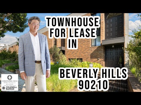 LEASED & CLOSED! Moving to Beverly Hills? Lease this fantastic townhouse at 9301 Burton Way.