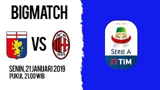 Jadwal Pertandingan dan Cara Live Streaming Genoa Vs AC Milan di HP via MAXStream beIN Sport