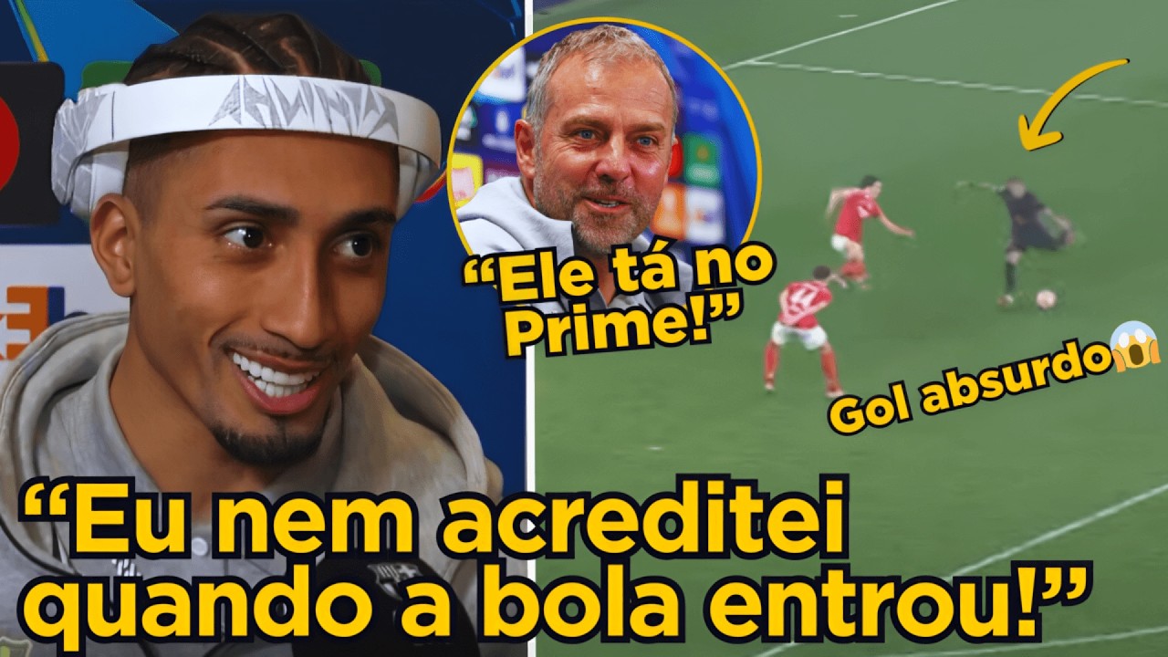 🔥HISTÓRICO! RAPHINHA SALVA BARÇA COM GOL BIZARRO E DEIXA HANSI FLICK EM CHOQUE!