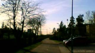 preview picture of video '[Helsinki Area by Skates] Rantarata bike path'